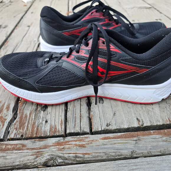 Saucony Grid Cohesion 13 Running Shoes - Black - Picture 6 of 10